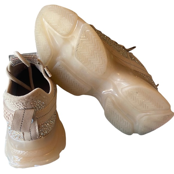 Steve Madden maxima blush multi tennis shoes size 6.5 womens almost new in box - Picture 3 of 8